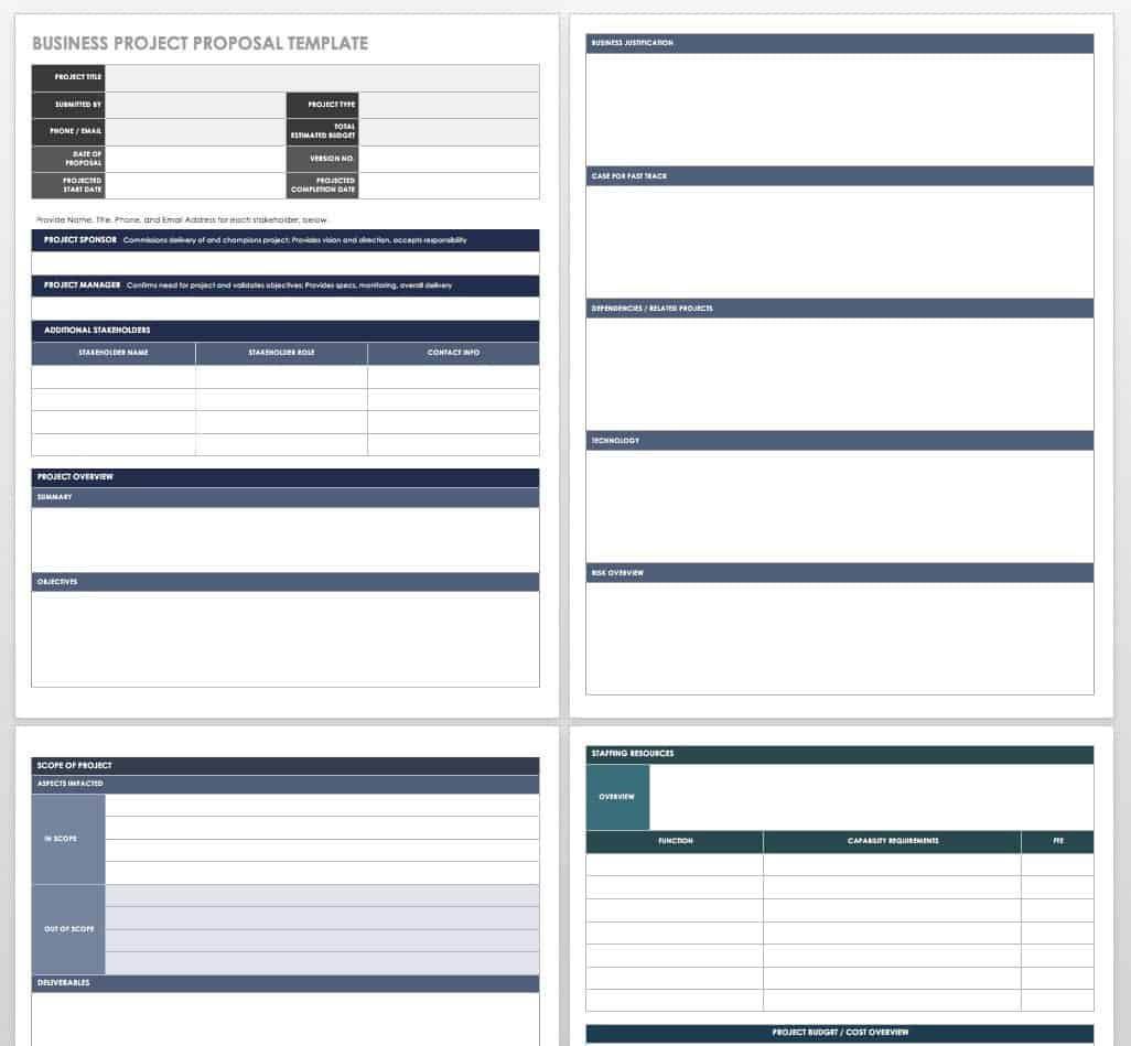 Business Project Proposal Template